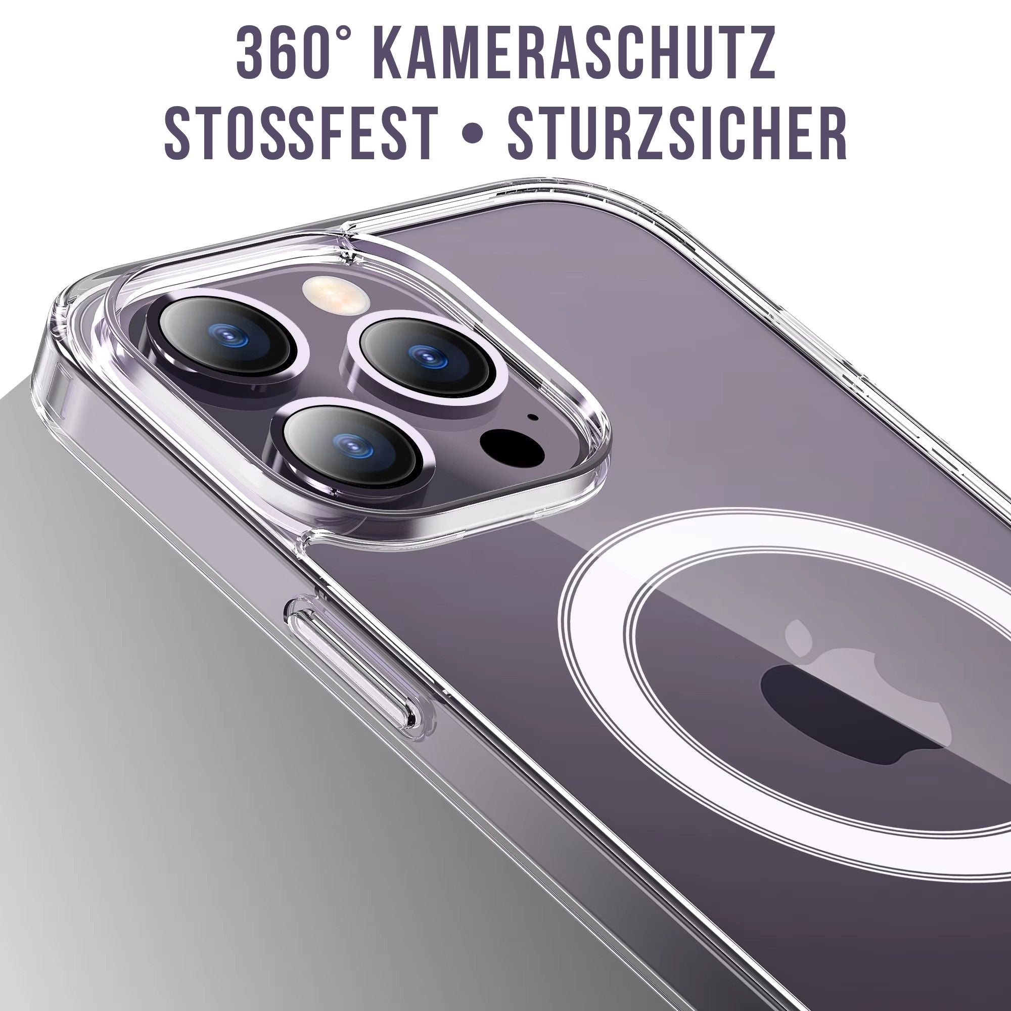 MagSafe Clear Case Schutzhülle iPhone 16 & 17 (Pro / Pro Max) MagSafe