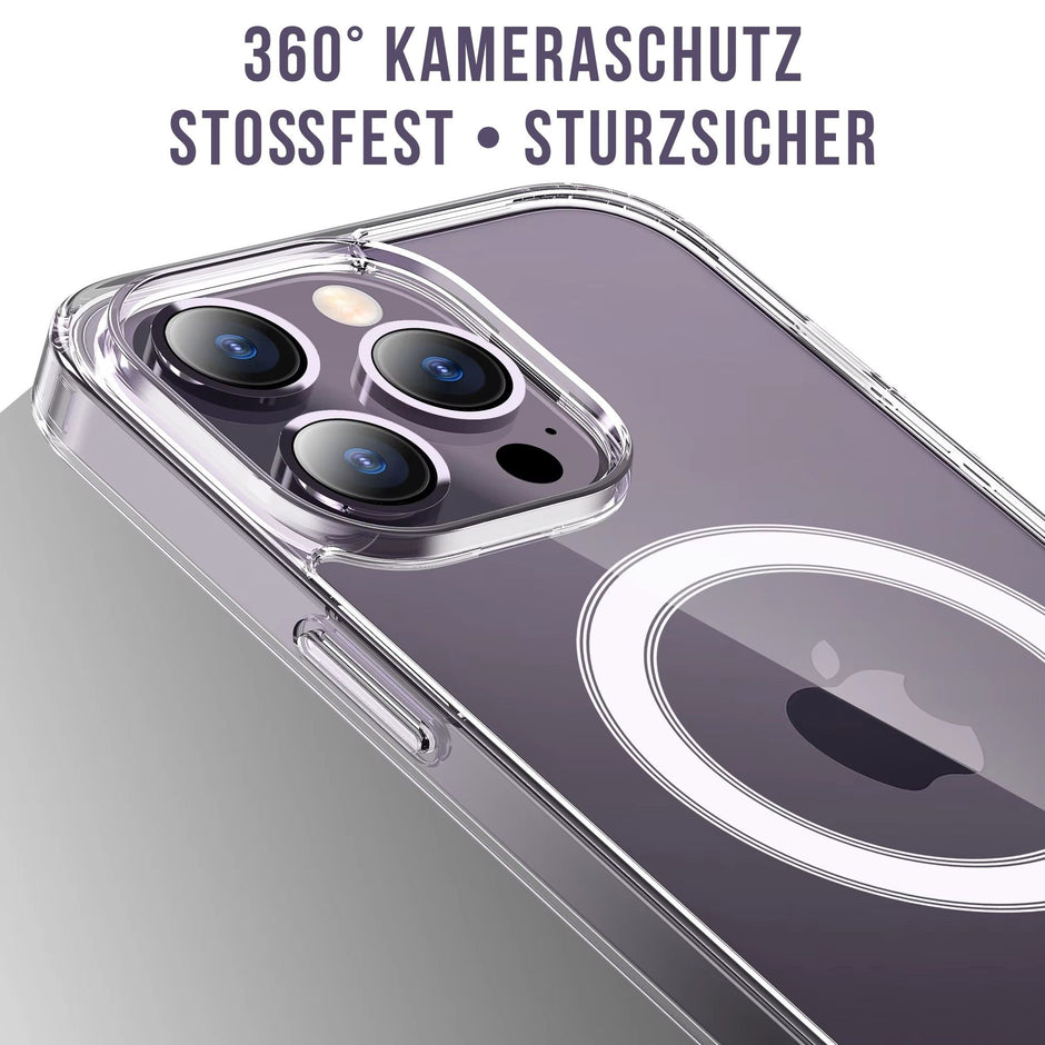 MagSafe Clear Case Schutzhülle iPhone 16 & 17 (Pro / Pro Max) MagSafe