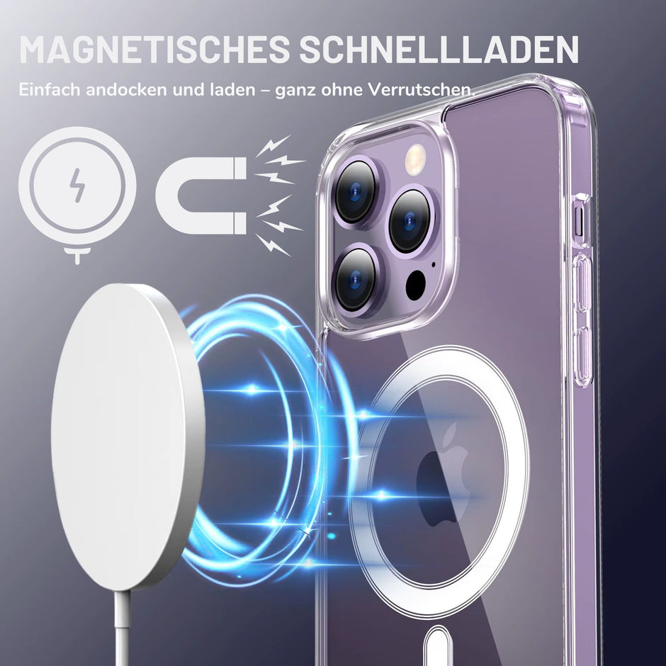 MagSafe Clear Case Schutzhülle iPhone 16 & 17 (Pro / Pro Max) MagSafe