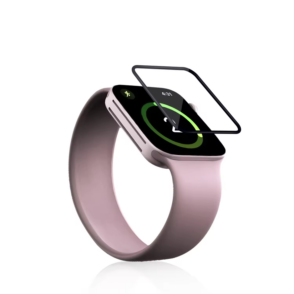 2x Premium Displayschutz | Apple Watch Series 11 / 10 / 9 / 8 / 7 / 6 Ultra – Kratzfest, HD-Klar & Full Curved