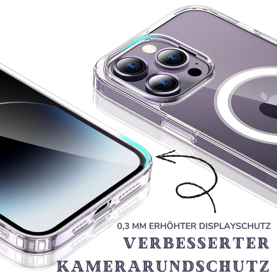 MagSafe Clear Case Schutzhülle iPhone 16 & 17 (Pro / Pro Max) MagSafe