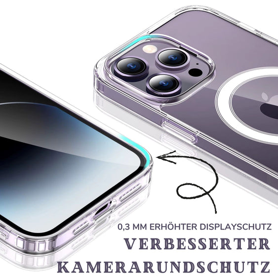 MagSafe Clear Case Schutzhülle iPhone 16 & 17 (Pro / Pro Max) MagSafe
