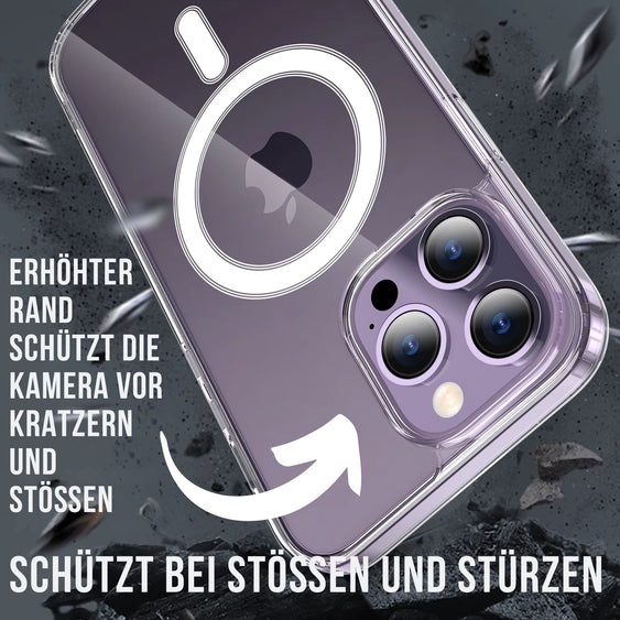 MagSafe Clear Case Schutzhülle iPhone 16 & 17 (Pro / Pro Max) MagSafe